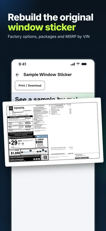 VIN Check Report, Plate Lookup screenshot 7 of 10