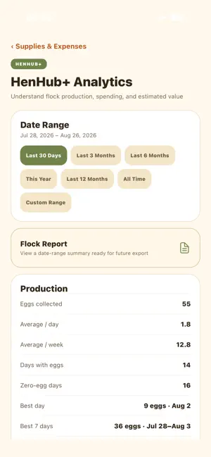 HenHub: Egg & Flock Tracker screenshot 2