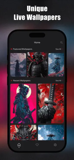 Samurai Wallpapers 4K screenshot 1