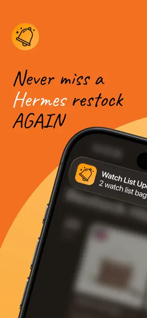 OrangeBell – Restock Alerts screenshot 1