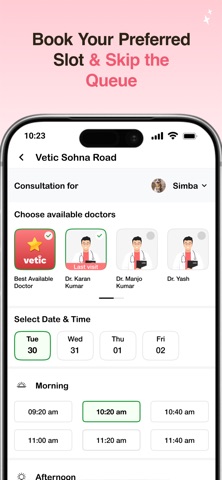 Vetic - Pet Clinic & Grooming iPhone screenshot 2