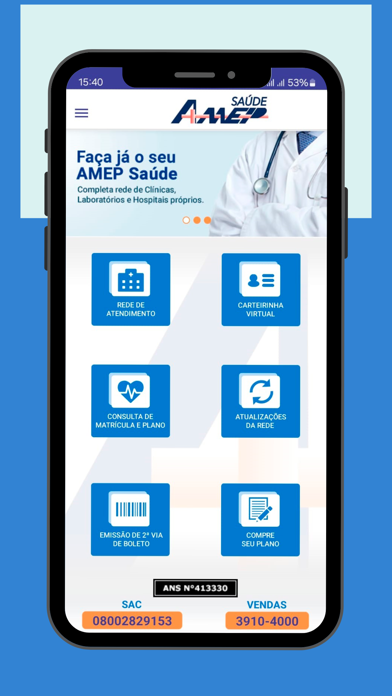 Amep Saúde Screenshot