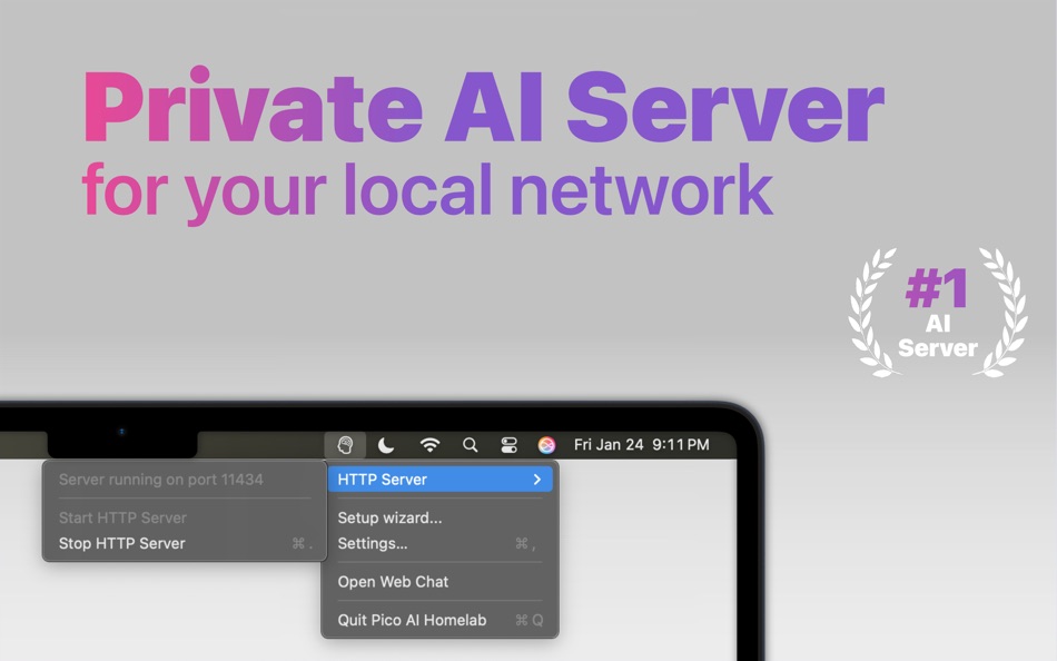 #1. Pico AI Server LLM VLM MLX (macOS) Bởi: Starling Protocol Inc