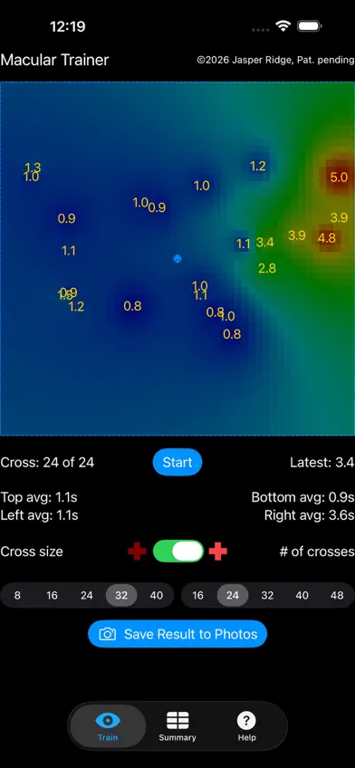 Macular Trainer screenshot 1