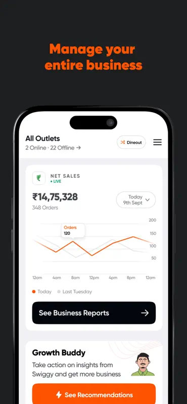 Swiggy Owner screenshot 1 of 8