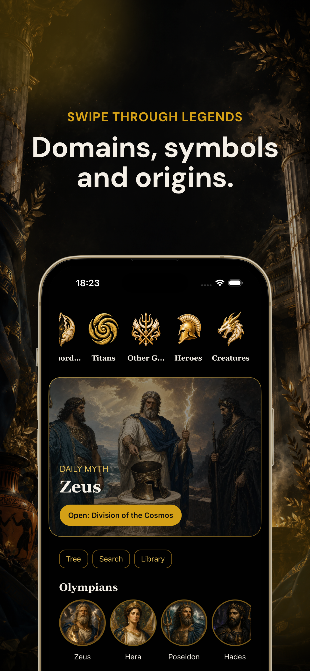 Olympus: Greek Mythology Guide screenshot 5