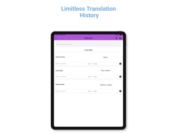English - Lingala Translator iPad screenshot