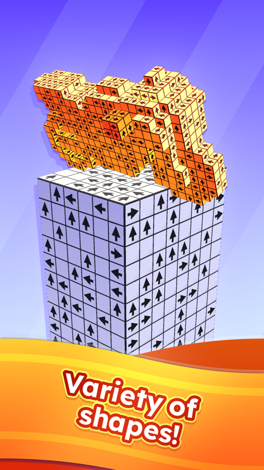#5. Tap Block Puzzle: 3D Сube Game (iOS) 来自: Webmate Digital
