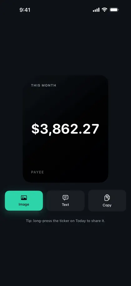 Screenshot 6 von 6 zu Payee: Watch Your Salary Grow