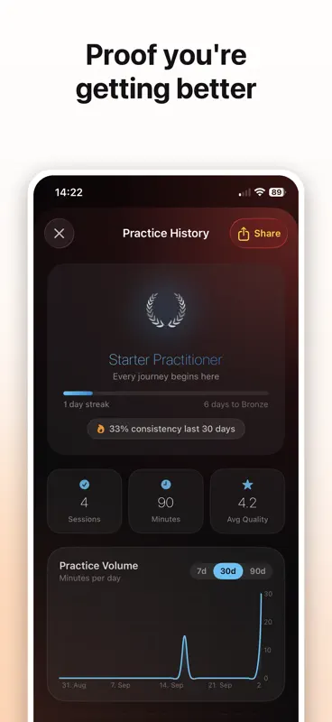 PracticeOS: Guitar Technique screenshot 5 of 8
