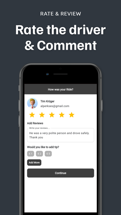 EOS Taxi Screenshot