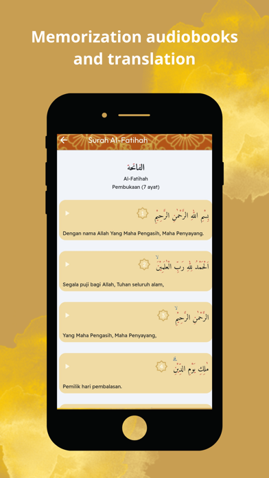 Al-Quran Audiobooks Online Screenshot