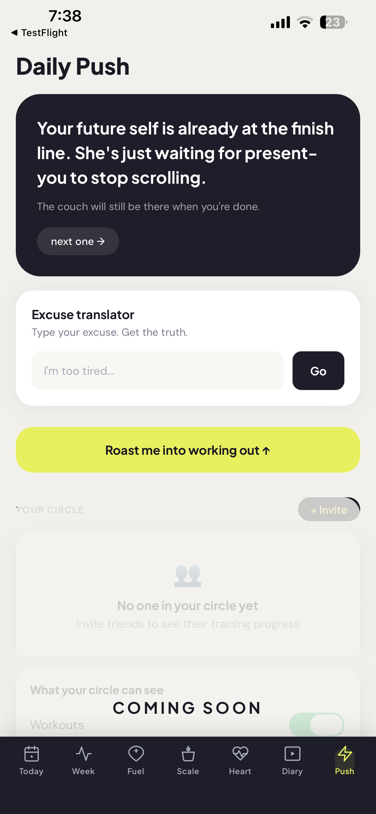 Try Training