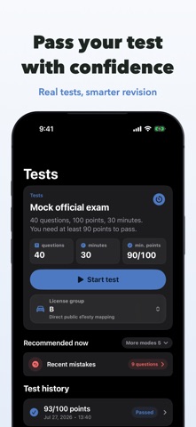 SK Driving Test 2026 iPhone screenshot