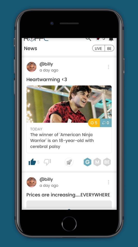 #1. Ryffc (iOS) 由: Ryffc, LLC