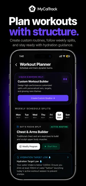 MyCalTrack screenshot 3