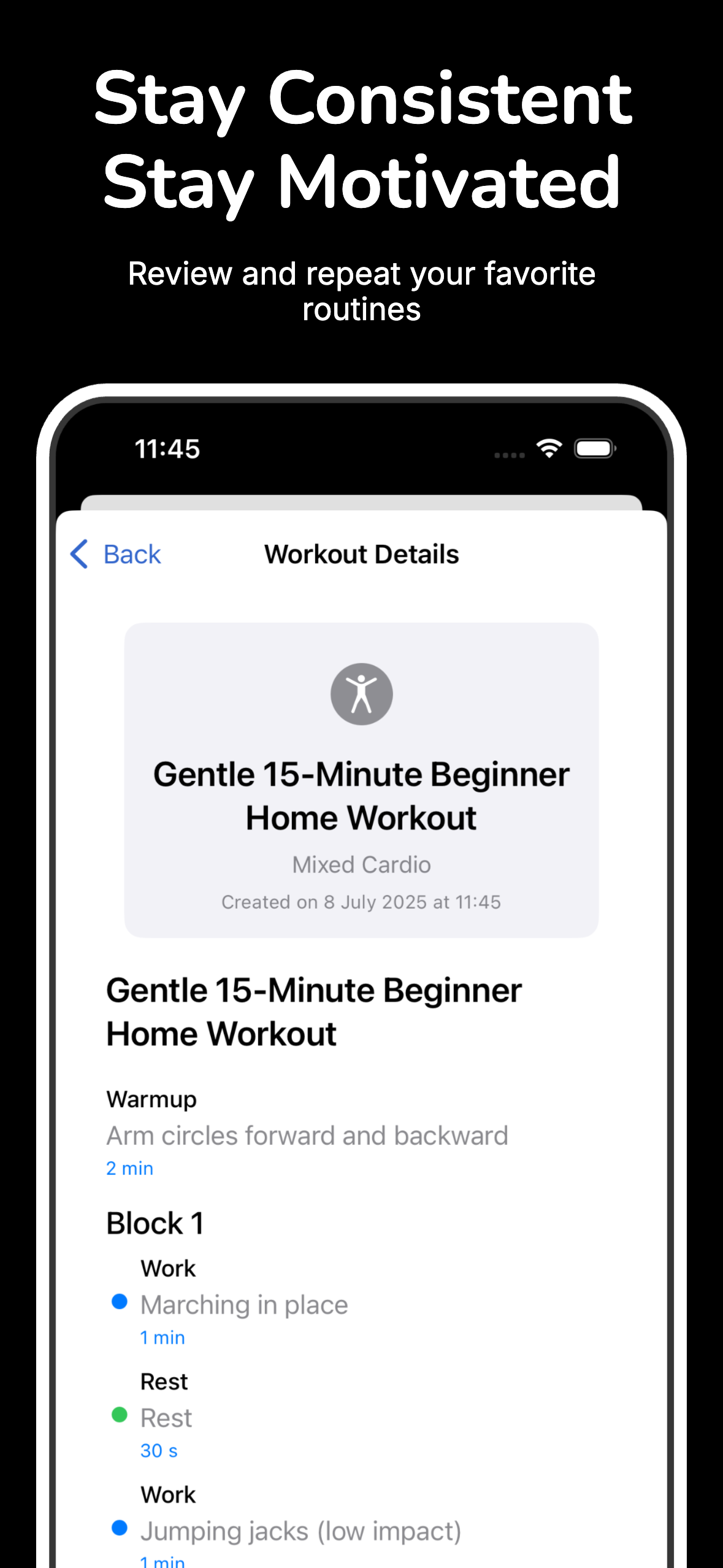 Haptic Fit - Workout Builder
