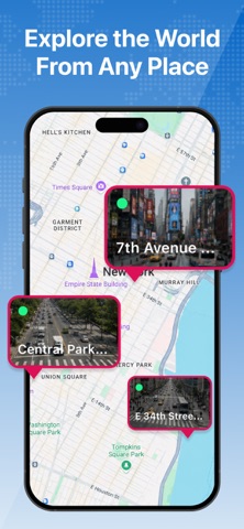 GeoVista: Live Camera Maps iPhone screenshot