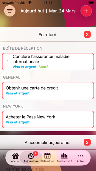 Screenshot #2 pour Tempodo: Tâches & Calendrier