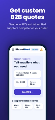 BharatMart iPhone screenshot