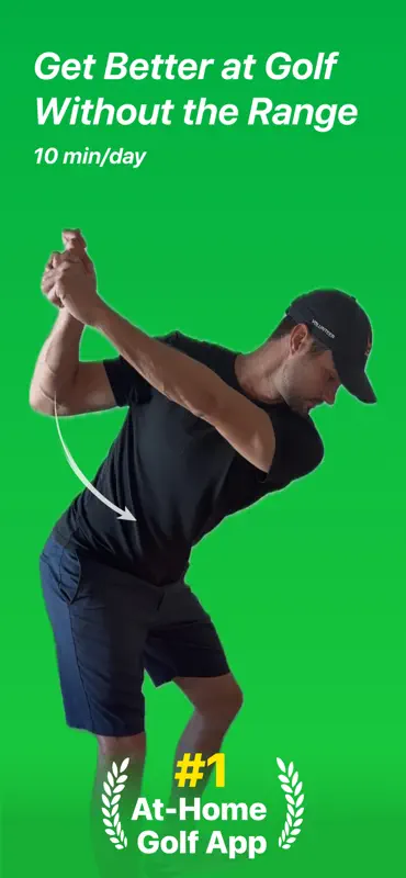 SwingFeel: home golf drill app screenshot 1 of 6