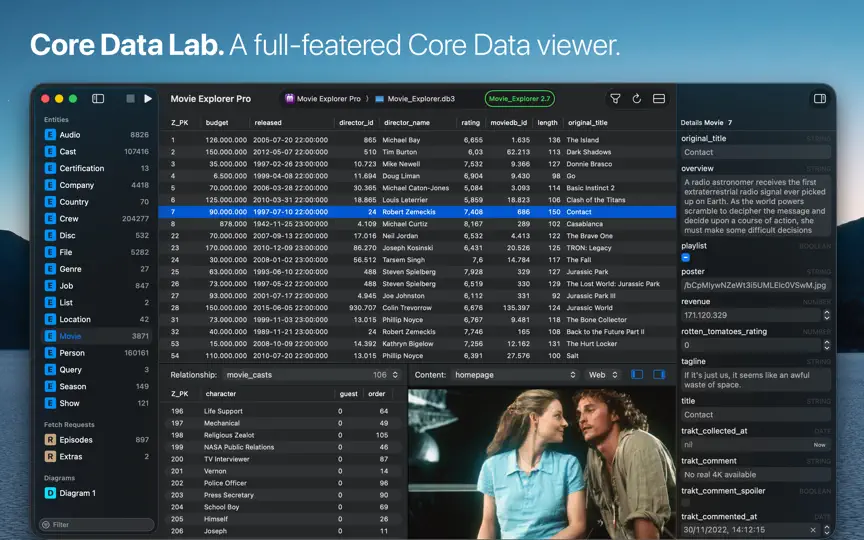 Скриншот Core Data Lab на iPhone 1