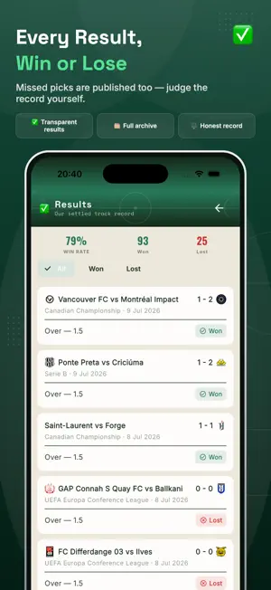 NetGainTips Soccer Predictions screenshot 3