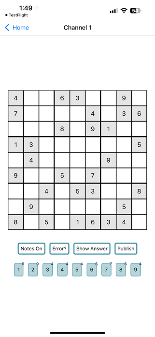 Sudoku Circle Screenshot 2 of 2