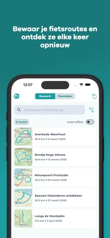 Fietsknooppunt screenshot