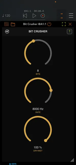 Bit Crusher screenshot 1