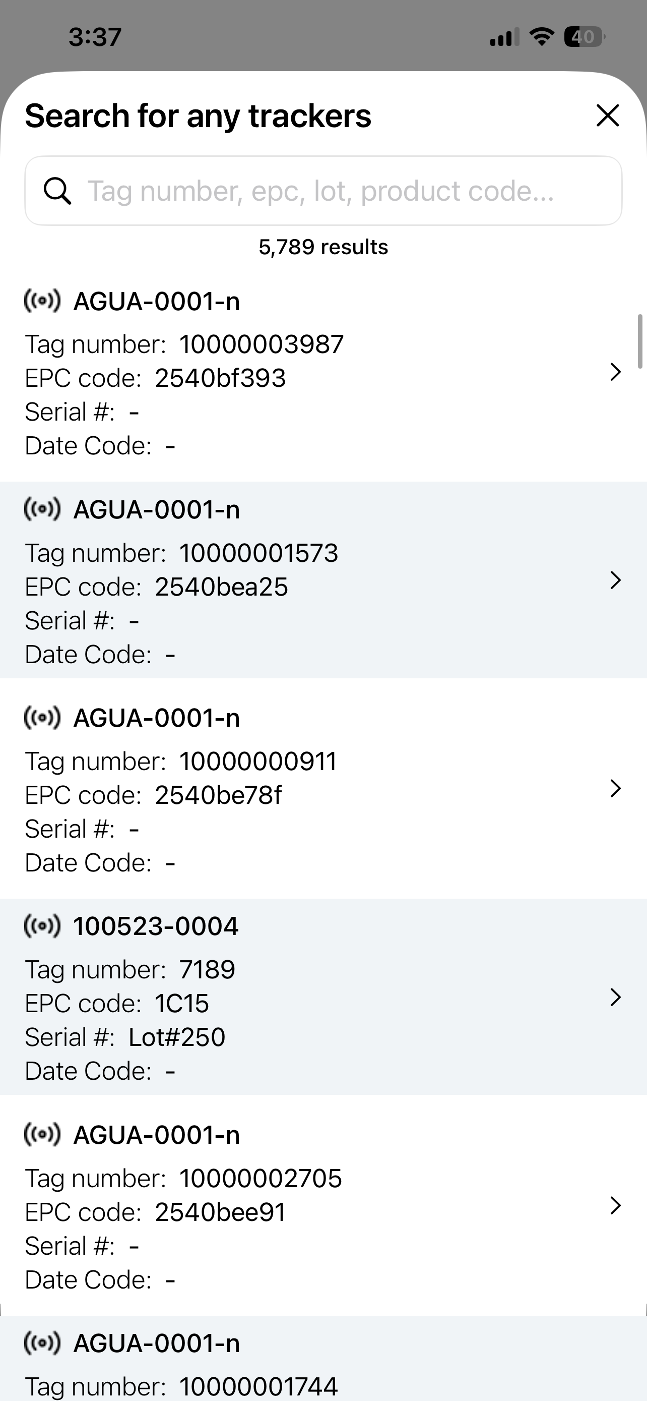 FactorySense App screenshot 4