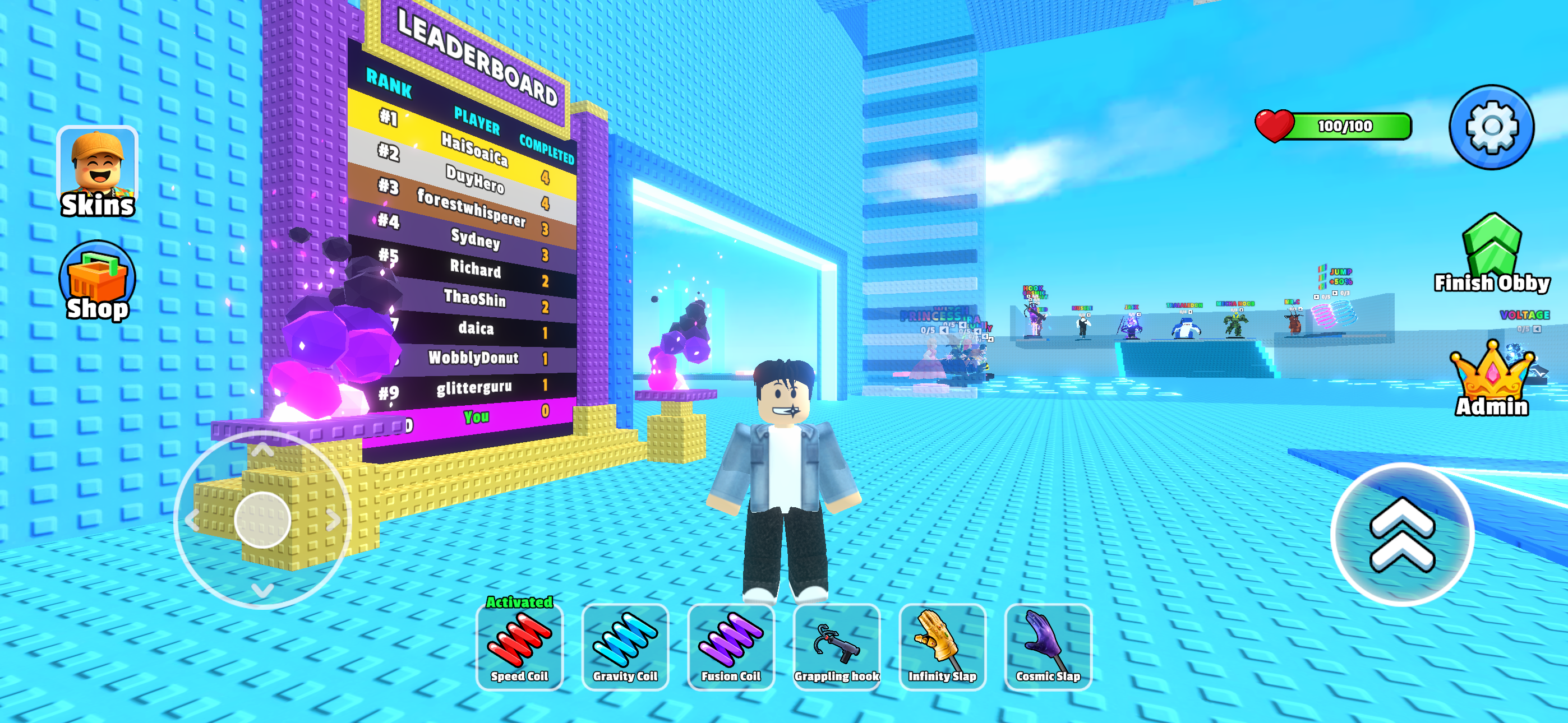Obby Brainrot World screenshot 8