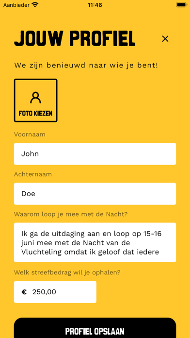 NVDV app Screenshot