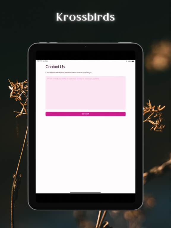 krossbirds iPad screenshot 7 - Social Networking app