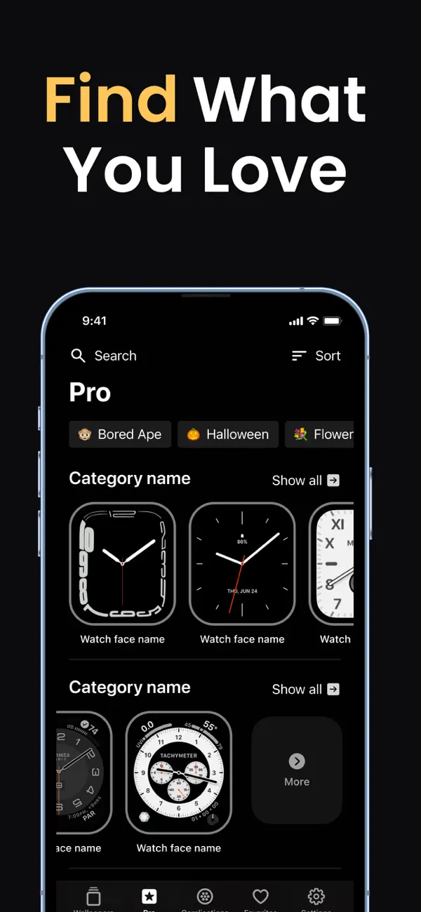 #4. Watch Faces & Widget Gallery (iOS) Tekijänä: Hyperday MB