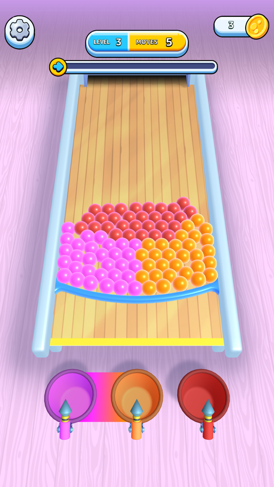 #6. Ball Jam 3D! (iOS) 由: Fatih Can Temel