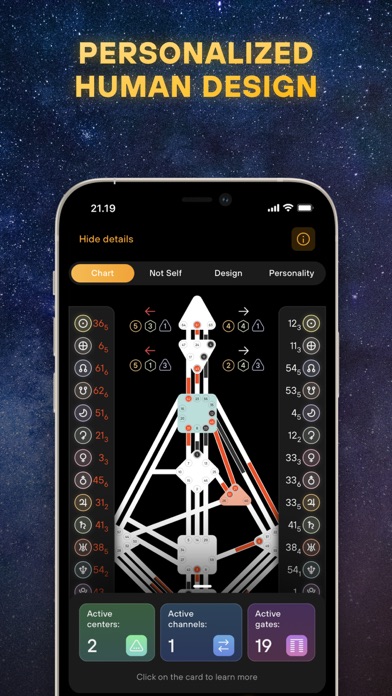 Humanify - Human Design iPhone app afbeelding 6