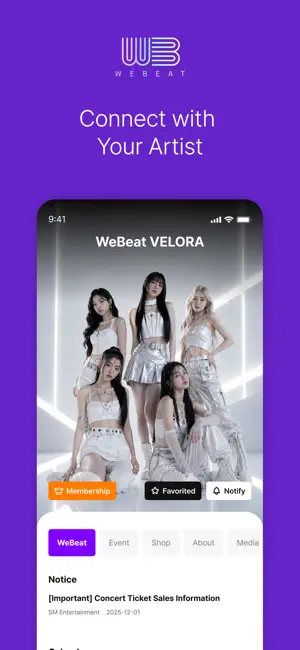 WeBeat Artists screenshot 2