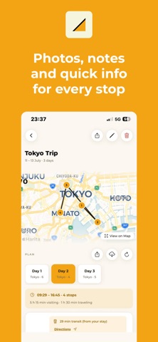 Megurio - Trip Planner Screenshot 1 of 6