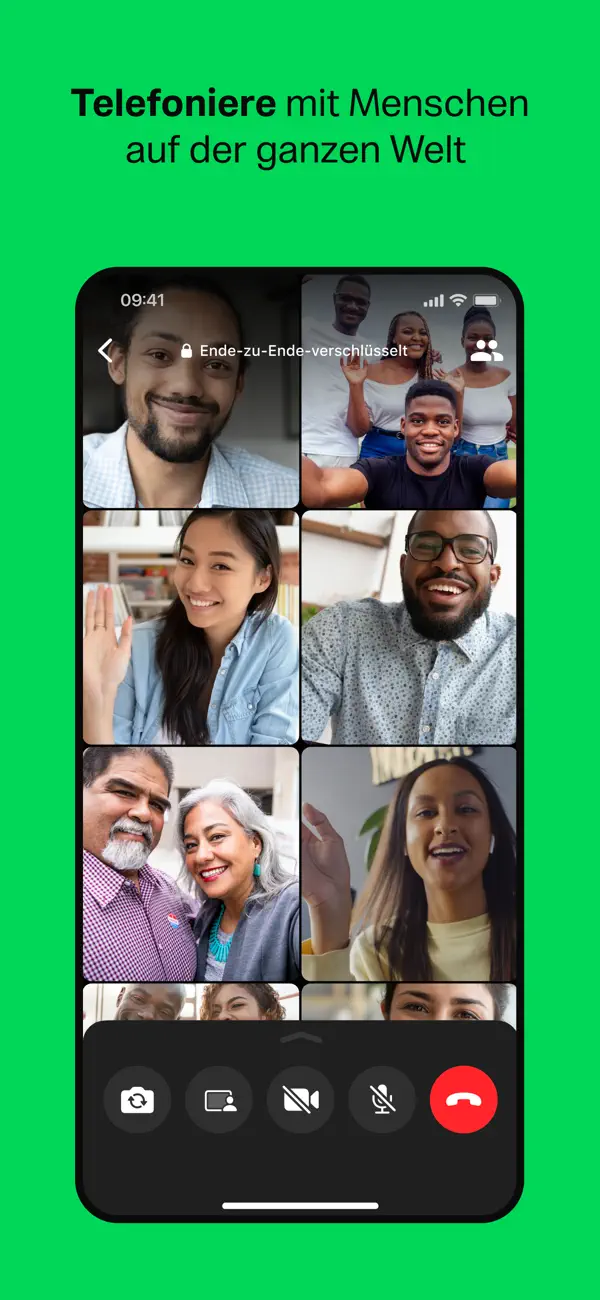 WhatsApp Messenger iPhone App Screenshot 3 – Soziale Netzwerke