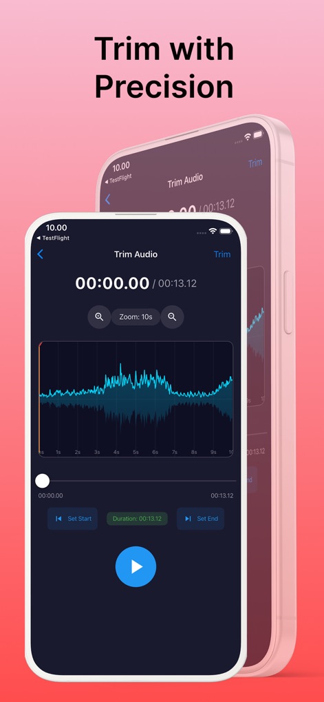 iRecorder: Background Recorder - irecorder-audio-trimming-feature