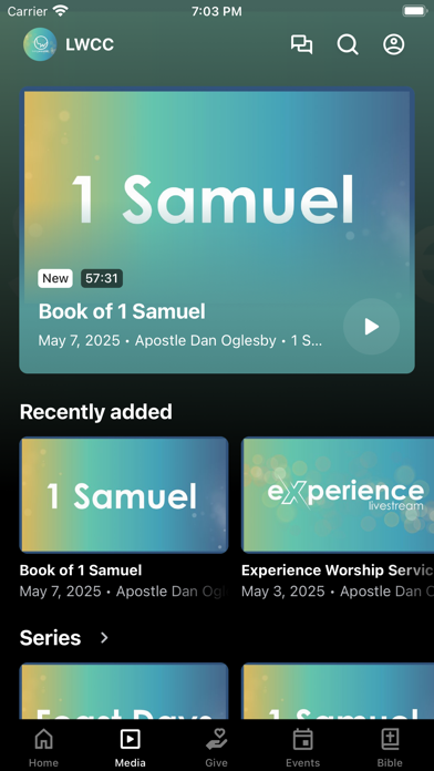 Living Word GR app screenshot 2