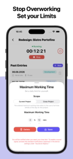Project Time Tracker: Hours screenshot 6