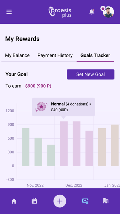 Proesis Bio Donor Screenshot