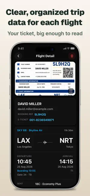 Flight Ticket Scanner screenshot 3