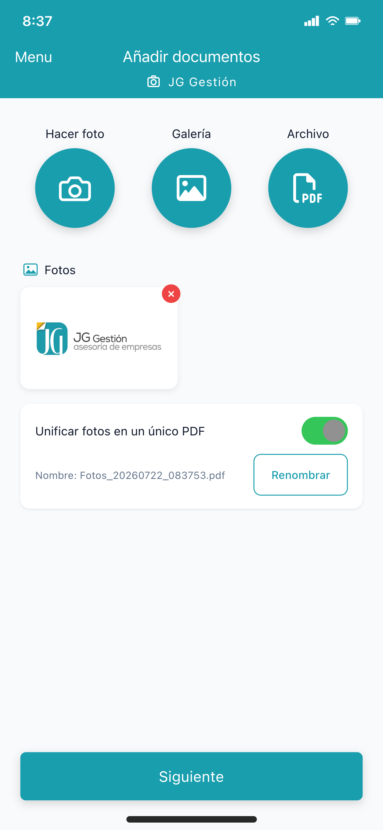 JG Gestión screenshot 4