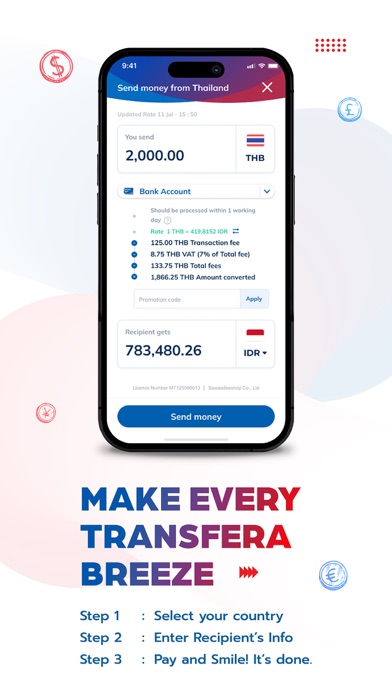 DeeMoney-Global Money Transfer Screenshot