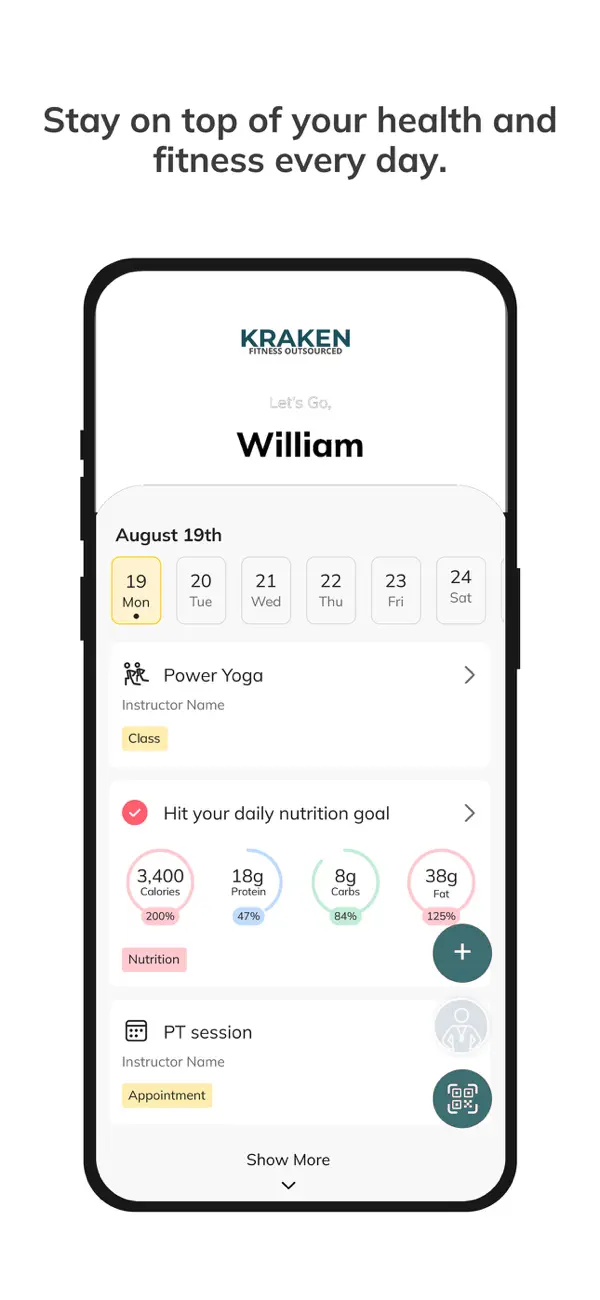 Screenshot #2 pour Kraken Fitness