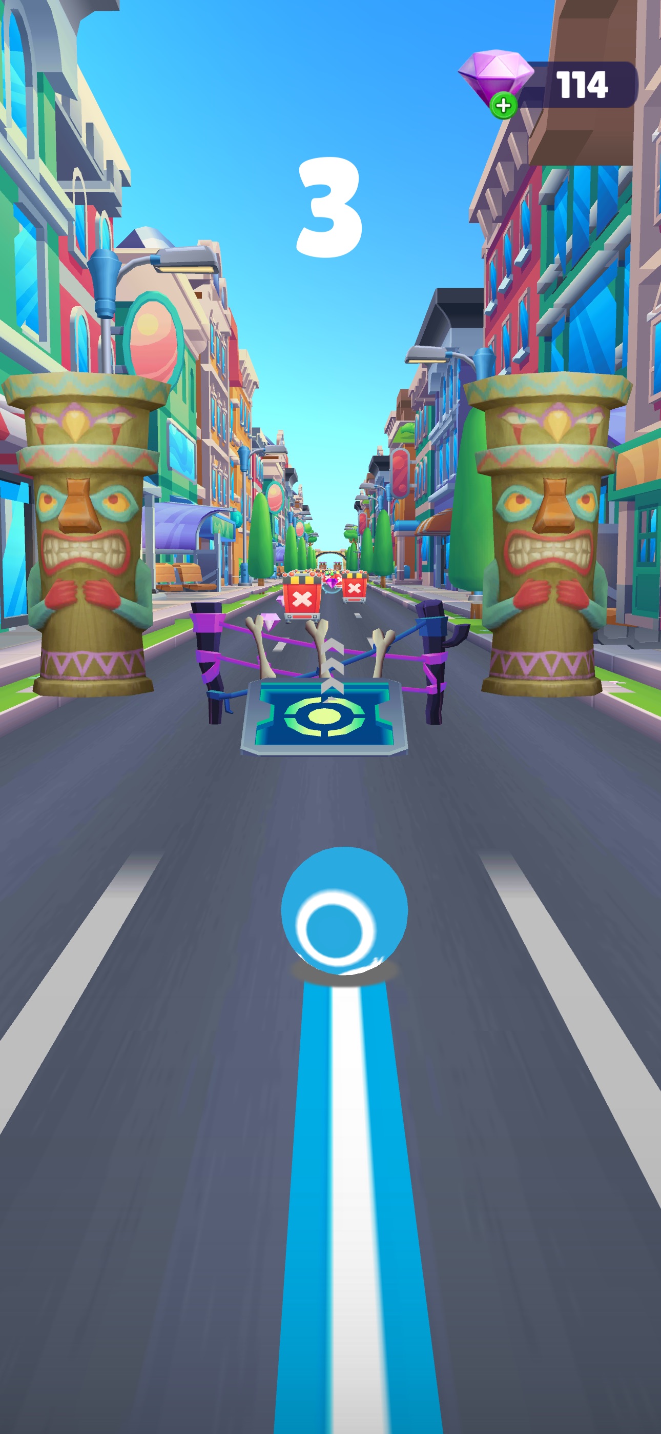 Screenshot 2 of Catch Up - 3D Ball Adventure