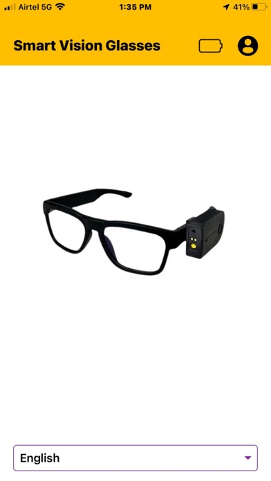 Smart Vision Glasses Screenshot